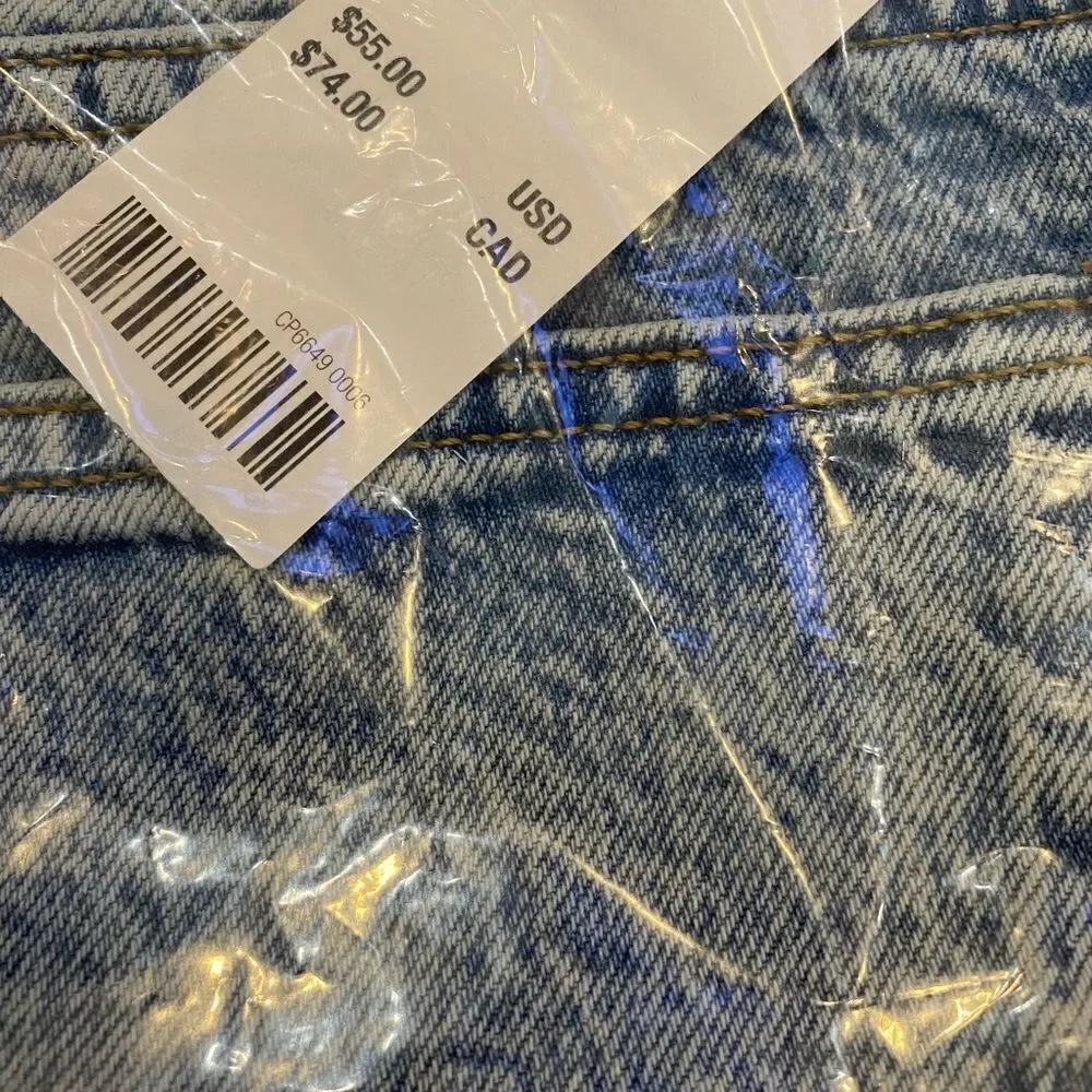 NEW BDG Urban Outfitters UO A-Line Cutoff Denim Shorts